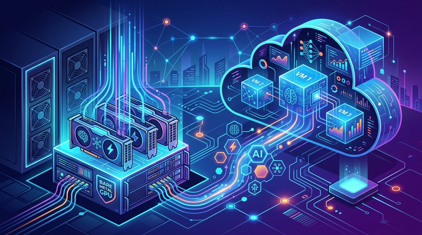 Bare Metal + Virtual Machines: The Flexible Private GPU Stack Most Teams Actually Need