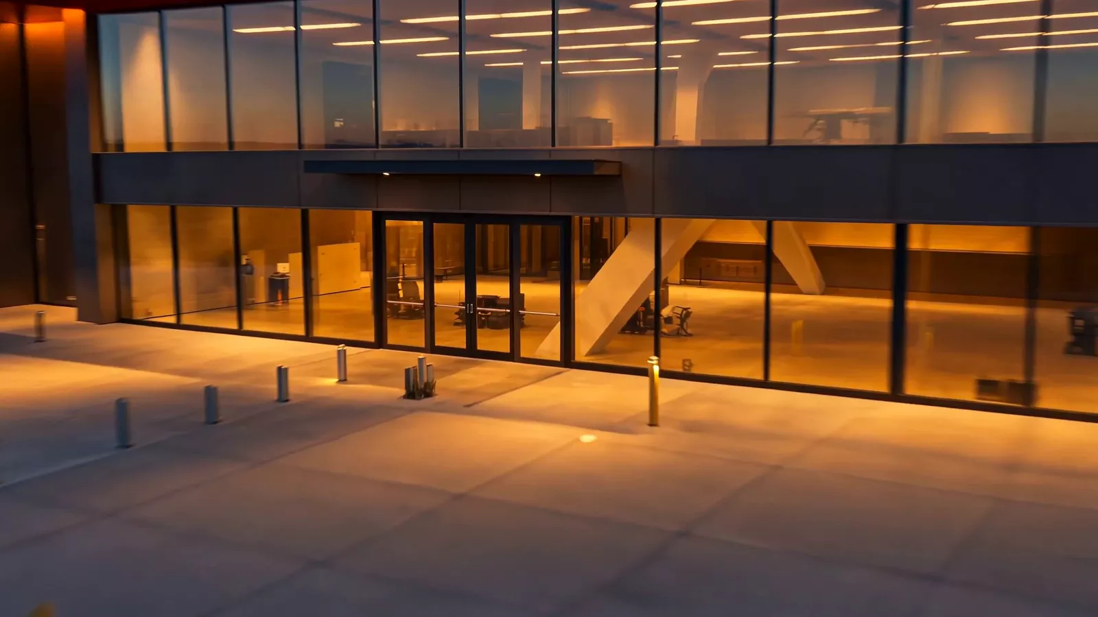 No abstractions. No regions. — scene 2 of the data center tour
